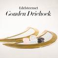 Load image into Gallery viewer, Edelstenen set • Gouden Driehoek
